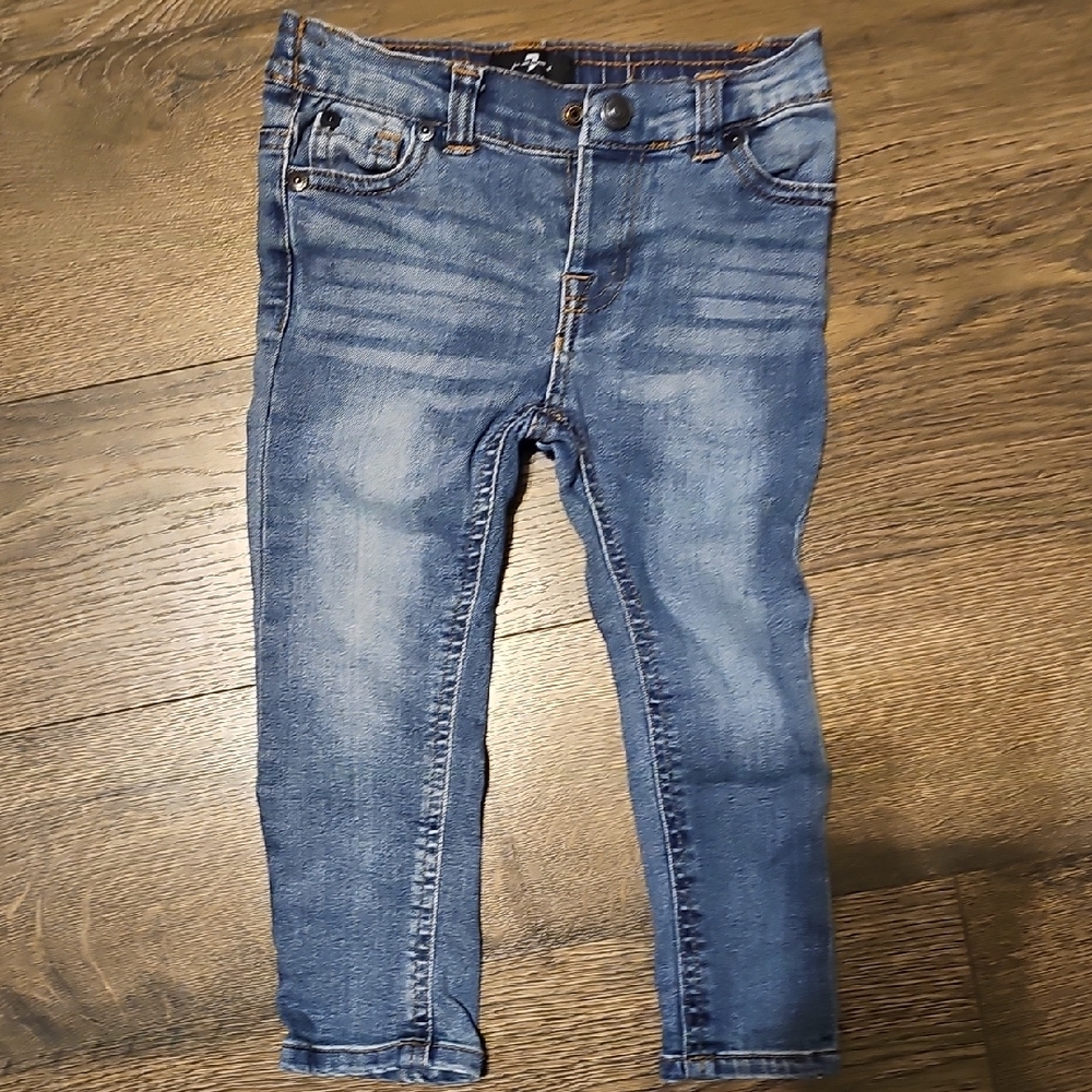 7 For All Mankind Kids Blue Jeans Toddler Girl 24 Months